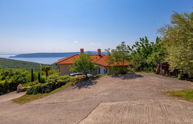 Casa de 4 quartos em Mošćenička Draga com piscina e jardim - Foto 55