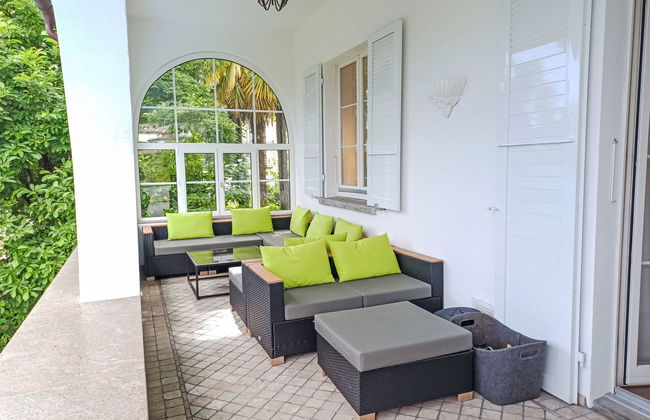 Casa de 5 quartos em Minusio com piscina privada e jardim - Foto 11
