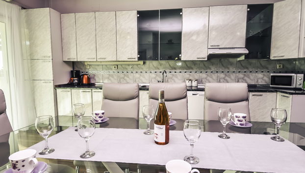 Apartamento de 4 quartos em Obrovac com piscina privada e jardim - Foto 5