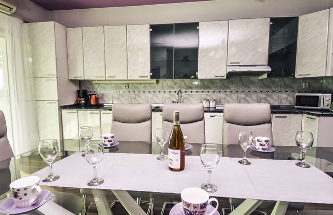Apartamento de 4 quartos em Obrovac com piscina privada e jardim - Foto 5