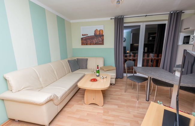 Apartment mit 2 Schlafzimmern in Arnstein mit garten - Foto 1
