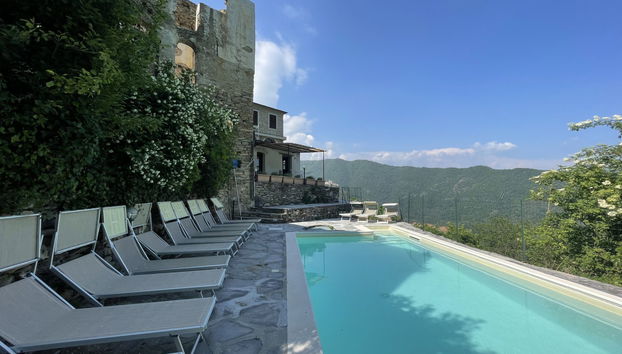 Apartment mit 4 Schlafzimmern in Prelà mit schwimmbad und garten - Foto 5