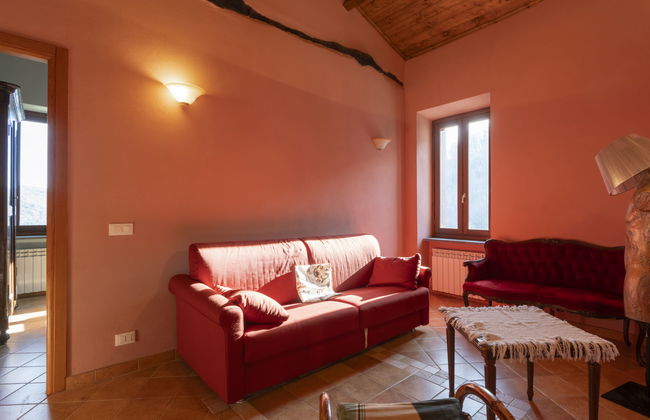 Apartamento de 4 quartos em Prelà com piscina e jardim - Foto 17