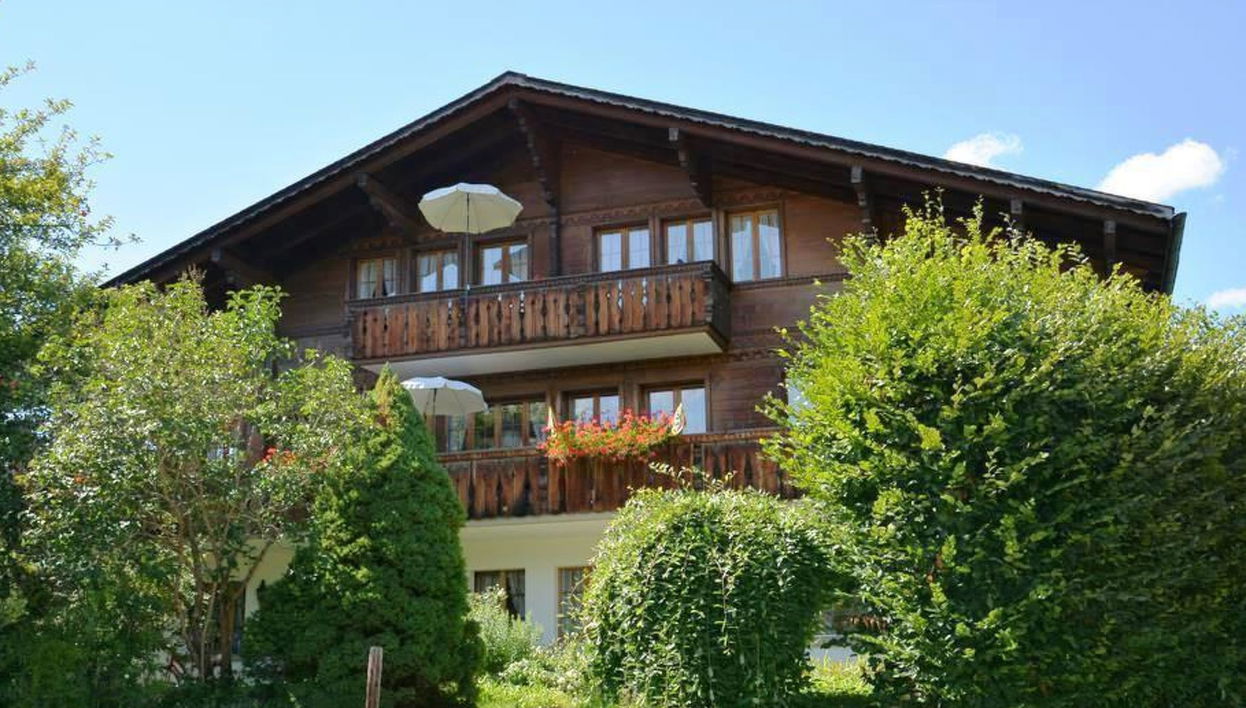 Apartment mit 1 Schlafzimmer in Saanen - Foto 1