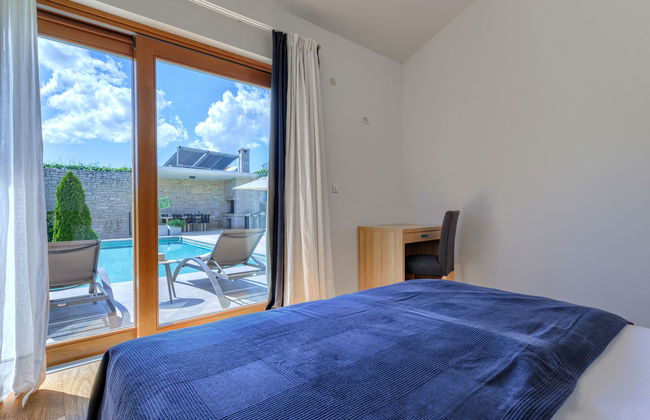 Casa de 4 quartos em Sveti Petar u Šumi com piscina privada e jardim - Foto 25