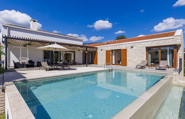 Casa de 4 quartos em Sveti Petar u Šumi com piscina privada e jardim - Foto 21