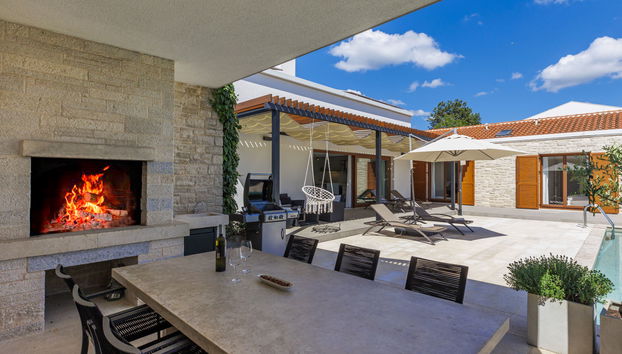 Casa con 4 camere da letto a Sveti Petar u Šumi con piscina privata e giardino - Foto 4
