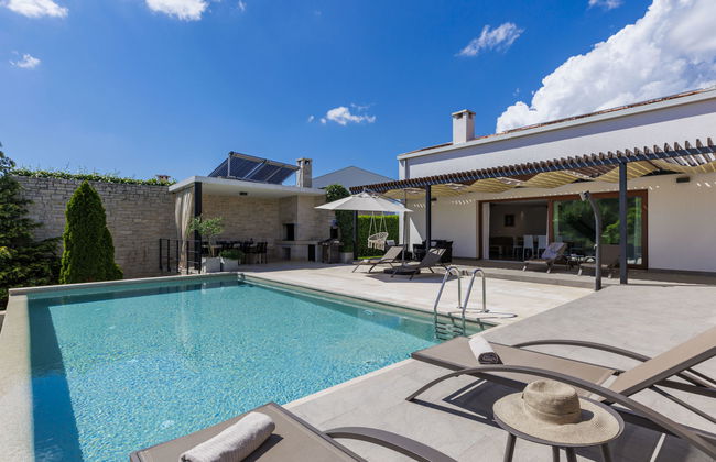 Casa de 4 quartos em Sveti Petar u Šumi com piscina privada e jardim - Foto 19