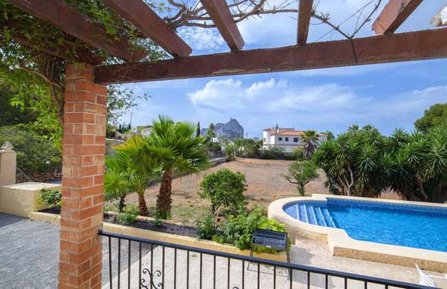 Casa de 4 quartos em Calp com piscina privada e jardim - Foto 24