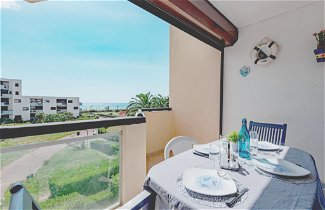 Foto 1 - Apartment mit 1 Schlafzimmer in Le Barcarès mit terrasse und blick aufs meer