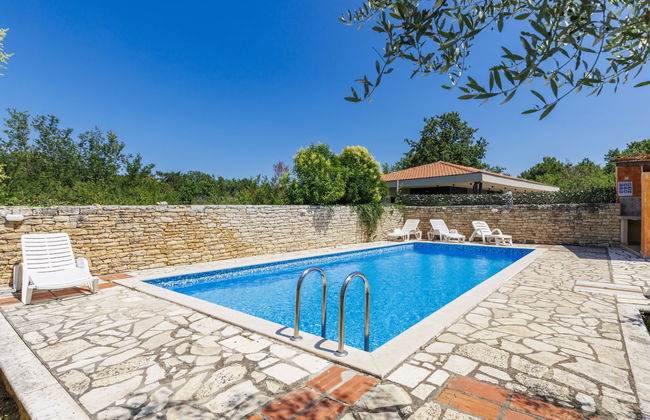 Casa de 6 quartos em Višnjan com piscina privada e jardim - Foto 19
