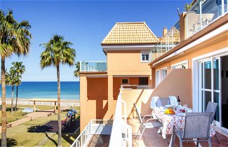 Foto 2 - Apartamento de 2 habitaciones en Dénia con piscina privada y vistas al mar