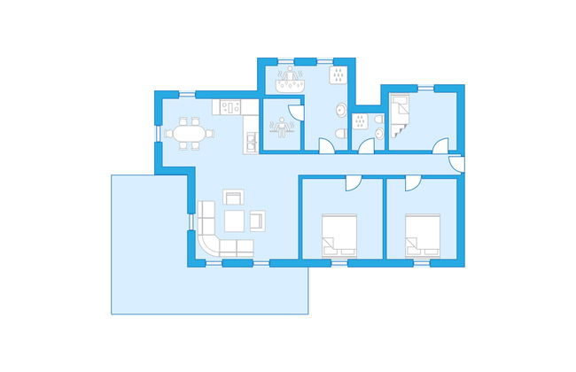 Haus mit 4 Schlafzimmern in Os mit garten und terrasse - Foto 14
