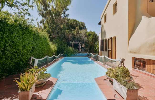 Casa de 7 quartos em Valledoria com piscina privada e jardim - Foto 41