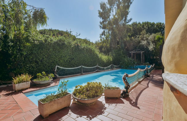 Casa de 7 quartos em Valledoria com piscina privada e jardim - Foto 39