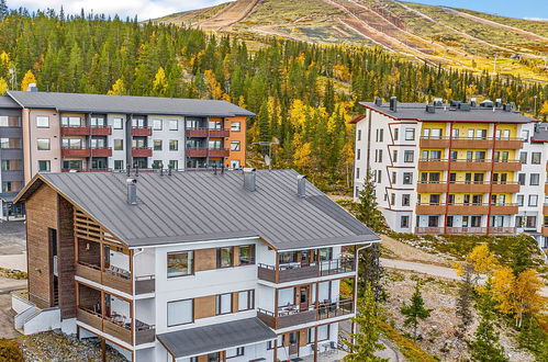 Foto 16 - Haus mit 1 Schlafzimmer in Kolari mit sauna und blick auf die berge