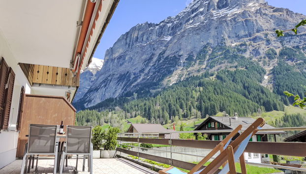 Apartamento de 2 quartos em Grindelwald com jardim e terraço - Foto 4