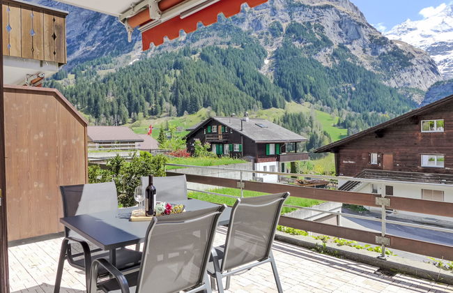 Apartamento de 2 quartos em Grindelwald com jardim e terraço - Foto 7