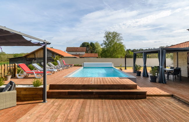Haus mit 4 Schlafzimmern in Lit-et-Mixe mit privater pool und garten - Foto 3