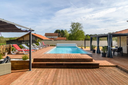 Photo 3 - Maison de 3 chambres à Lit-et-Mixe avec piscine privée et jardin