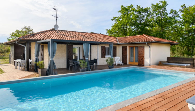 Foto 1 - Casa de 4 habitaciones en Lit-et-Mixe con piscina privada y jardín