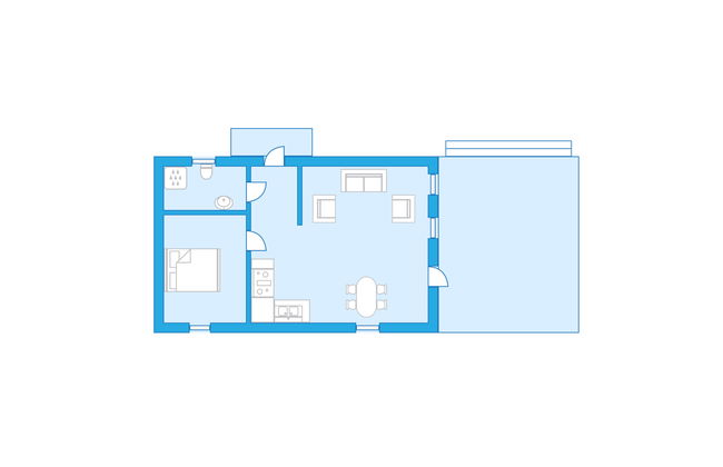 Casa con 2 camere da letto a Bromölla con giardino e terrazza - Foto 19