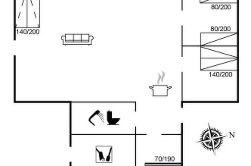 Foto 32 - Casa con 3 camere da letto a Saltum con terrazza