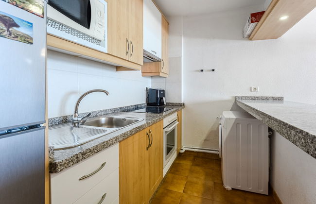 Apartamento de 2 quartos em Santiago del Teide com piscina e jardim - Foto 14
