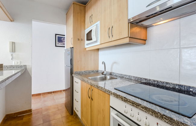 Apartamento de 2 quartos em Santiago del Teide com piscina e jardim - Foto 13