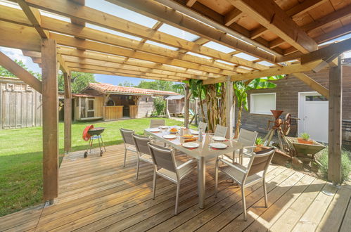 Photo 3 - Maison de 3 chambres à Mézos avec piscine privée et vues à la mer