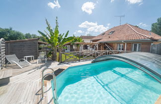 Photo 1 - Maison de 3 chambres à Mézos avec piscine privée et vues à la mer