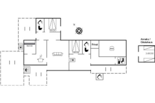 Foto 31 - Haus mit 3 Schlafzimmern in Millinge mit privater pool und terrasse
