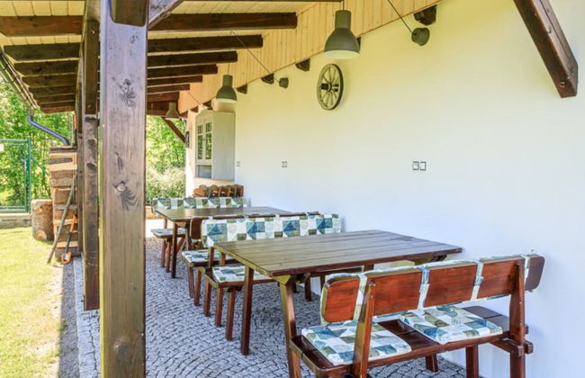Apartamento de 1 quarto em Arnoltice com jardim e terraço - Foto 19
