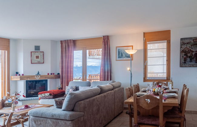 Apartamento de 4 quartos em Nendaz com jardim e terraço - Foto 7