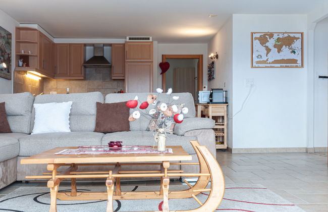 Apartamento de 4 quartos em Nendaz com jardim e terraço - Foto 5