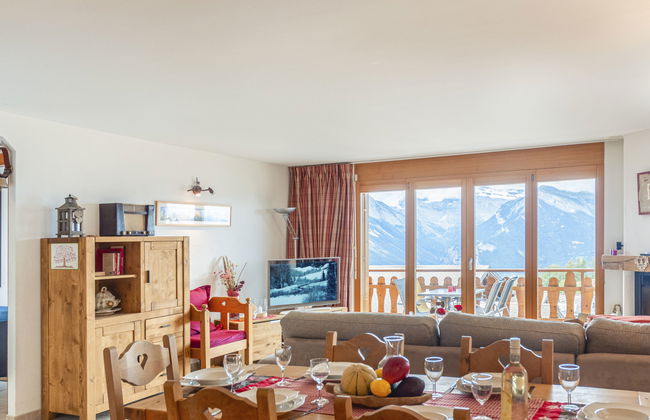 Apartamento de 4 quartos em Nendaz com jardim e terraço - Foto 1