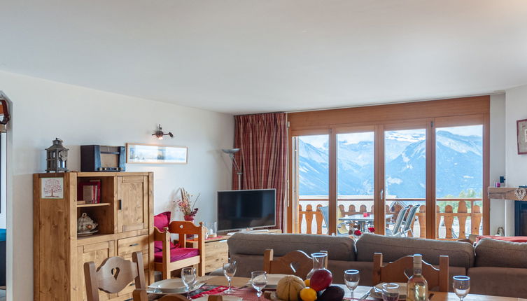 Foto 1 - Apartamento de 3 quartos em Nendaz com jardim e terraço