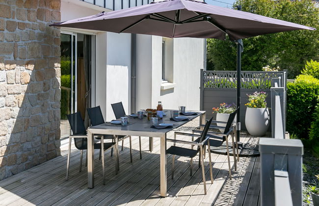 Casa de 5 quartos em Santec com jardim e terraço - Foto 11