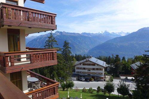 Foto 27 - Appartamento con 1 camera da letto a Crans-Montana con piscina e vista sulle montagne