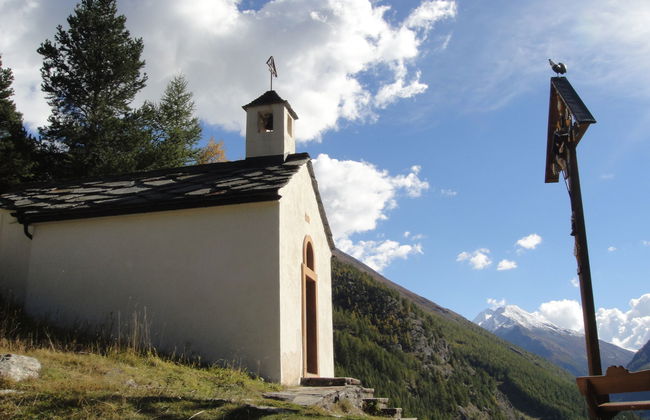 Apartamento de 2 quartos em Saas-Grund com jardim e terraço - Foto 20