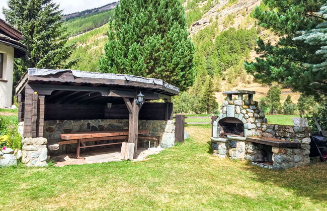 Apartamento de 2 quartos em Saas-Grund com jardim e terraço - Foto 5