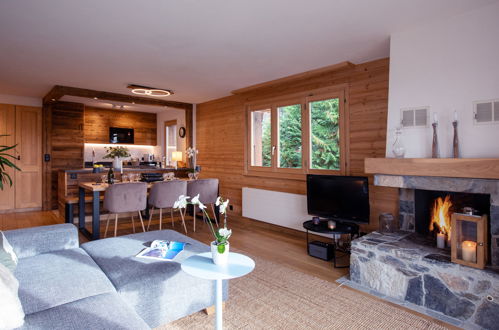 Foto 3 - Apartment mit 3 Schlafzimmern in Ollon mit sauna und blick auf die berge