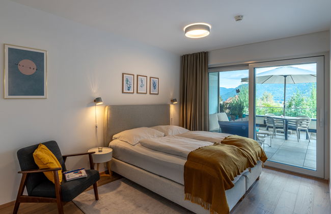 Apartamento de 2 quartos em Treffen am Ossiacher See com jardim e terraço - Foto 7