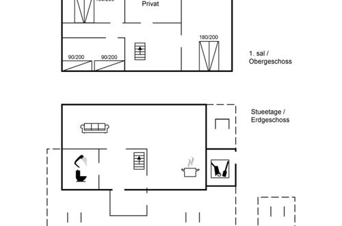 Foto 2 - Casa de 3 quartos em Hasle com terraço