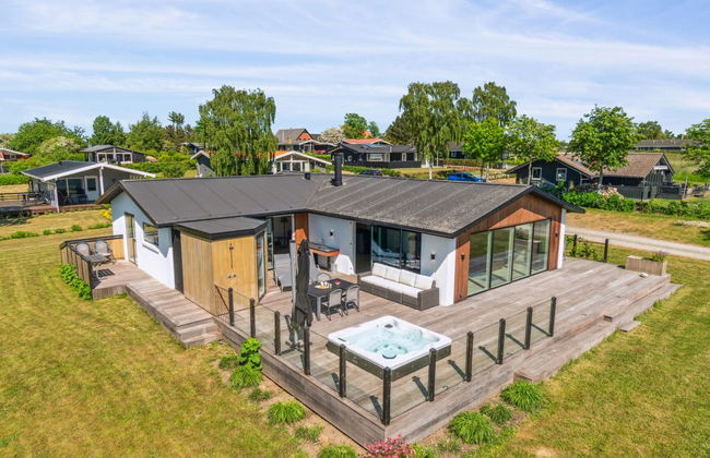 Casa de 3 quartos em Rønde com terraço e sauna - Foto 7