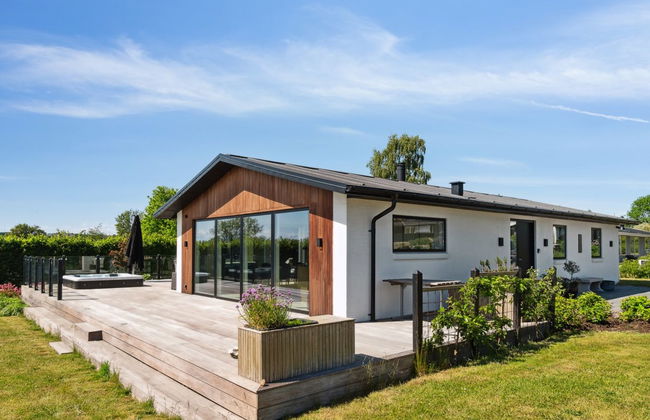 Casa de 3 quartos em Rønde com terraço e sauna - Foto 11