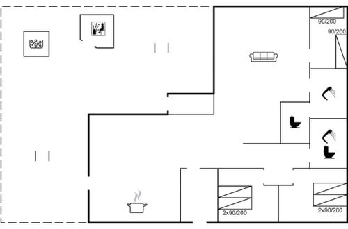 Photo 30 - Maison de 3 chambres à Rønde avec terrasse et sauna