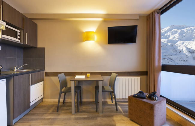 Apartamento de 1 quarto em Les Belleville com piscina - Foto 6