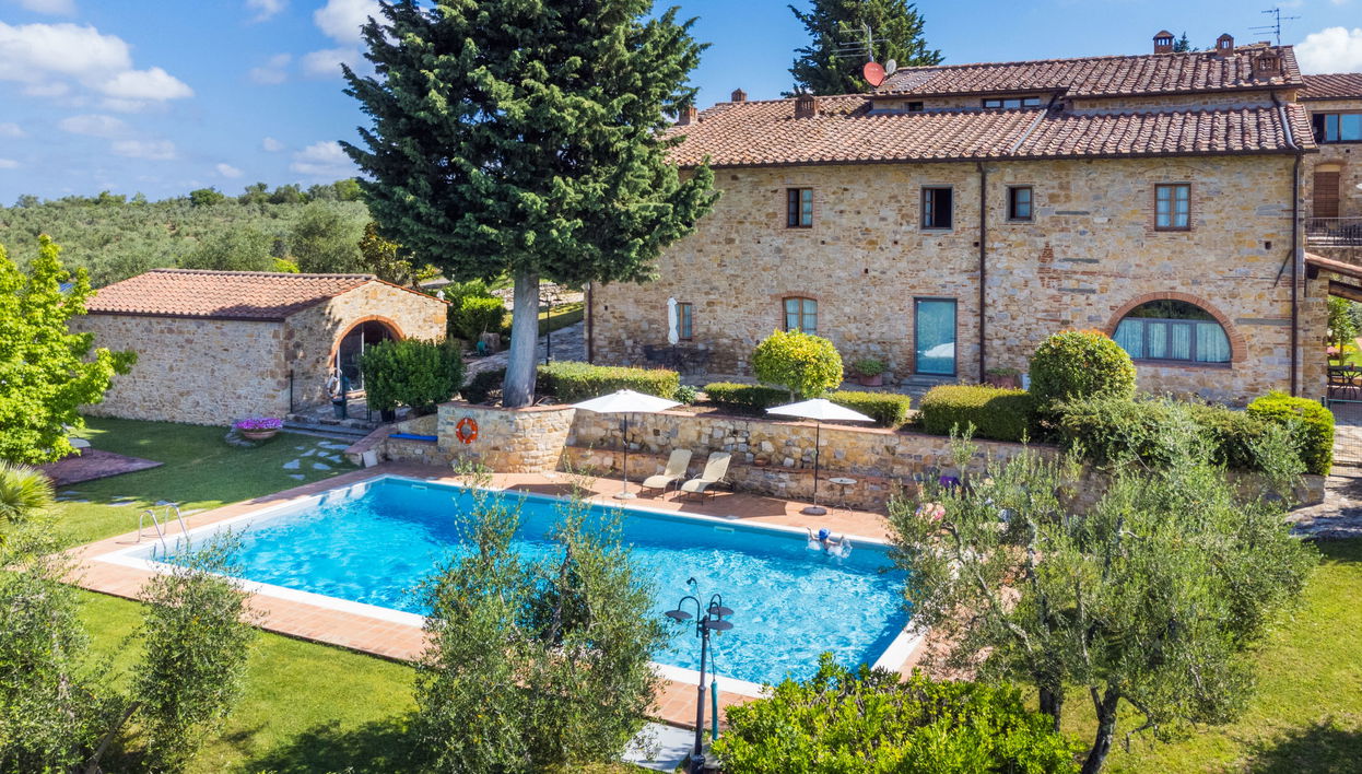 Apartment mit 3 Schlafzimmern in Barberino Tavarnelle mit schwimmbad und garten - Foto 1
