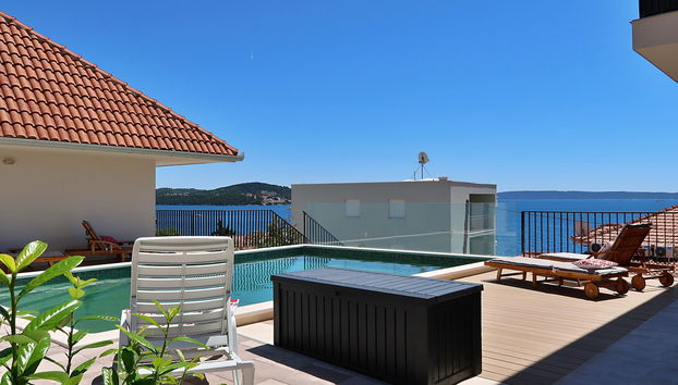 Apartamento de 3 quartos em Seget com piscina e jardim - Foto 5